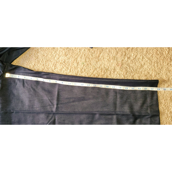 Essentials by Milano Women Plus Size 16 Navy Business Causal Denim Slack Pants - Picture 10 of 11